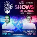 Circuito do Festival de Inverno do Sesc movimenta Búzios no próximo final de semana