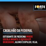 CAGALHÃO DA FEDERAL | Estudante de medicina invade escola infantil e defeca em bebedouro, aluno é expulso, veja;