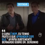 BATMAN E ROBIN | O cara é bom, eu tenho muito o que aprender com ele.” afirma Subtenente Bernardo sobre Dr. Serginho em entrevista
