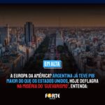 A EUROPA DA AMÉRICA? Argentina já teve PIB maior do que os Estados Unidos, hoje deflagra na miséria do ‘Guevarismo’. Entenda: