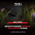 A BALA COMEU | Ação da PM em Araruama tem troca de tiros e apreensão de drogas