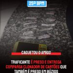 Traficante é preso e entrega comparsa clonador de cartões que também é preso em Búzios