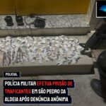 Polícia Militar efetua prisão de traficantes em São Pedro da Aldeia após denúncia anônima