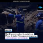 Manilhas renovadas: Secretário de Obras de Cabo Frio segue cronograma com dedicação e excelência