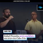 Rafael Peçanha será candidato em 2024