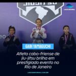 Atleta cabo-friense de jiu-jítsu brilha em prestigiado evento no Rio de Janeiro