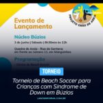 Torneio de Beach Soccer para Crianças com Síndrome de Down em Búzios