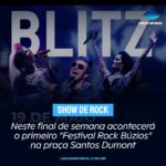 Neste final de semana acontecerá o primeiro “Festival Rock Búzios” na praça Santos Dumont