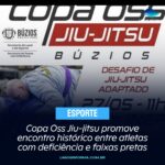 Copa Oss Jiu-jitsu promove encontro histórico entre atletas com deficiência e faixas pretas