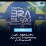 Gabi Yamaguchi é bicampeã brasileira de jiu-jitsu No Gi