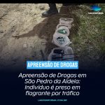 Apreensão de Drogas em São Pedro da Aldeia: Indivíduo é preso em flagrante por tráfico