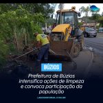 Prefeitura de Búzios intensifica ações de limpeza e convoca participação da população