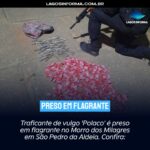 Traficante de vulgo ‘Polaco’ é preso em flagrante no Morro dos Milagres em São Pedro da Aldeia. Confira: