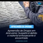 Apreensão de Drogas em Araruama: Suspeito é detido e material entorpecente é encontrado
