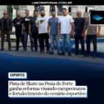 Pista de Skate na Praia do Forte ganha reforma visando campeonatos e fortalecimento do cenário esportivo de Cabo Frio