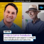 A volta do Café do Trabalhador: uma iniciativa que aquece o coração dos trabalhadores de Cabo Frio