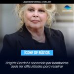 Brigitte Bardot é socorrida por bombeiros após ter dificuldades para respirar