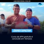Lideranças capacitam seus cidadãos: Curso de APH gratuito é concluído em Tamoios