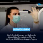 Mutirão de Exames na Saúde de Cabo Frio: Reduzindo a Fila de Mais de 6 Mil Pacientes em Espera