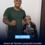 Jovem de Tamoios conquista mundial de Jiu-jitsu no Rio de Janeiro