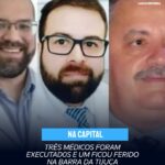 TRÊS MÉDICOS FORAM EXECUTADOS E UM FICOU FERIDO NA BARRA DA TIJUCA