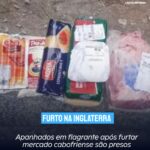 Apanhados em flagrante após furto em mercado cabofriense são presos