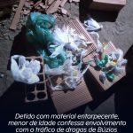 Detido com material entorpecente, menor de idade confessa envolvimento com o tráfico de drogas de Búzios