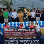 “Magdala Cumpra a Lei” | Professores fazem ato a Favor da Educação e contra Magdala Furtado em Cabo Frio. Entenda: