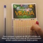 Para carregar o prêmio de R$ 570 milhões da Mega da Virada 2023 mais de 30 caminhonetes seriam usadas para carregar toda a grana