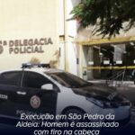 Execução em São Pedro da Aldeia: Homem é assassinado com tiro na cabeça