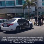 Dois flanelinhas são presos na Praia Grande, em Arraial do Cabo, na ”Operação Flanelinha’