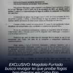 EXCLUSIVO: Magdala Furtado busca revogar lei que proíbe fogos barulhentos em Cabo Frio, desconsiderando decisão do STF