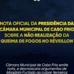 Câmara Municipal de Cabo Frio emite nota, e desmascara argumentos de Magdala Furtado ao culpar terceiros por sua própria incompetência