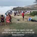 HOMEM MORRE APÓS CAIR DE PEDRA E SE AFOGAR NO CENTRO DE SAQUAREMA