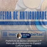 Prefeitura de Búzios promove a 1ª Feira de Antiguidades no Espaço Cultural Zanine