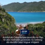 Arraial do Cabo ocupa posição no Top 10 das melhores praiasdo no ranking da revista Casa Vogue Viagem