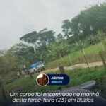 Um corpo foi encontrado na manhã desta terça-feira (23) em Búzios