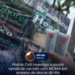 Polícia Civil investiga suposta venda de sacolés com MDMA em ensaios de blocos do Rio
