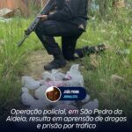 Operação policial, em São Pedro da Aldeia, resulta em aprensão de drogas e prisão por tráfico