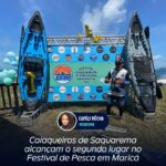 Caiaqueiros de Saquarema alcançam o segundo lugar no Festival de Pesca em Maricá