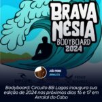 Bodyboard: Circuito BB Lagos inaugura sua edição de 2024 nos próximos dias 16 e 17 em Arraial do Cabo