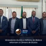 Vereadores Aurélio e Niltinho de Beleca retornam à Câmara de Búzios