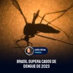 Brasil supera casos de dengue de 2023