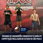 Jovens de Saquarema conquistam o ouro em competição realizada no Estado de São Paulo