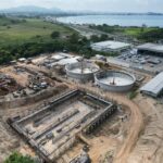 Obras de expansão da Estação de Tratamento de Esgoto avançam em São Pedro da Aldeia