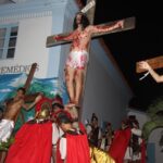 Encenação da Paixão de Cristo foi atração em Arraial do Cabo nesta sexta-feira (29)