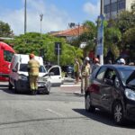 Motorista na contra mão causa acidente no centro de Cabo Frio, na tarde desta sexta-feira (05)