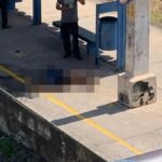 Mulher tem o corpo incendiado em estação de trem