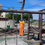 A Manutenção da Praça do Foguete tem início em Cabo Frio