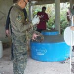 Cobra é encontrada no telhado de uma residência no bairro do Jardim em Saquarema